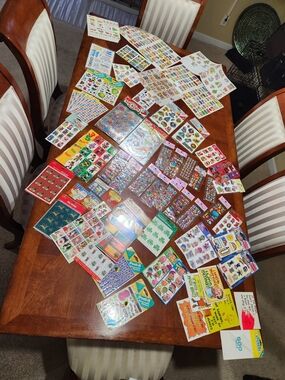 New Vintage Sticker Collection